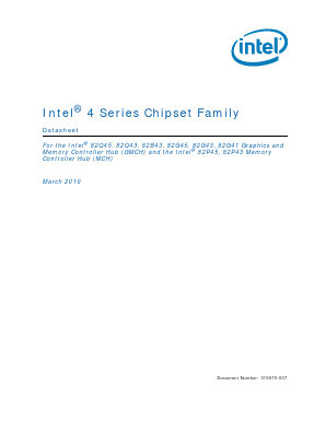 AC82Q45SLB8A Datasheet PDF Intel