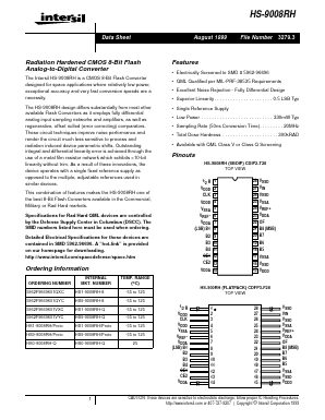 HS9-9008RH/PROTO Datasheet PDF Intersil