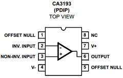 CA3193E Datasheet PDF Intersil