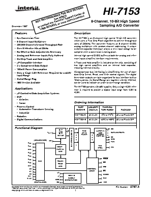 HI3-7153J-5 Datasheet PDF Intersil