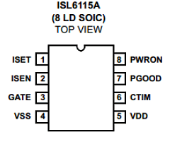 ISL6115AIBZ-T Datasheet PDF Intersil