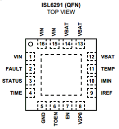 ISL6291-1CR-T Datasheet PDF Intersil