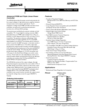 HIP6021ACB Datasheet PDF Intersil
