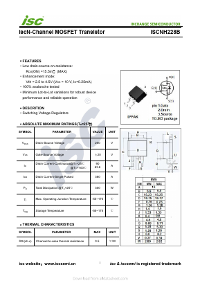 ISCNH228B Datasheet PDF Inchange Semiconductor