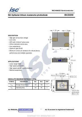 ISCD230 Datasheet PDF Inchange Semiconductor