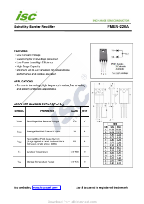 FMEN-220A Datasheet PDF Inchange Semiconductor