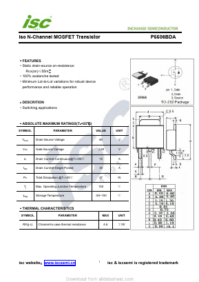 P5506BDA Datasheet PDF Inchange Semiconductor