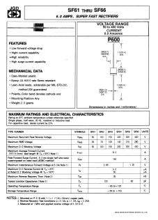 SF61 Datasheet PDF Jinan Gude Electronic Device