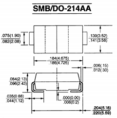 SMBJ11A Datasheet PDF Jinan Gude Electronic Device