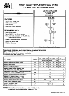 BY297 Datasheet PDF Jinan Gude Electronic Device