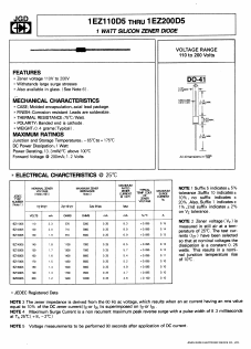 1EZ180D5 Datasheet PDF Jinan Gude Electronic Device
