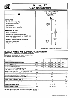1A1 Datasheet PDF Jinan Gude Electronic Device