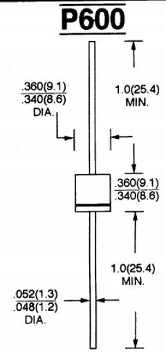 6A6 Datasheet PDF Jinan Gude Electronic Device
