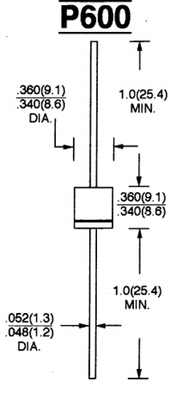 HER601G Datasheet PDF Jinan Gude Electronic Device