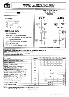 HER102 Datasheet PDF Jinan Gude Electronic Device