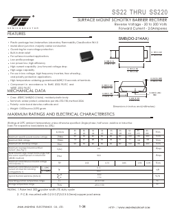 SS25 Datasheet PDF Jinan Jingheng (Group) Co.,Ltd