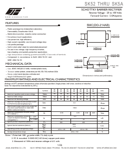 SK52 Datasheet PDF Jinan Jingheng (Group) Co.,Ltd