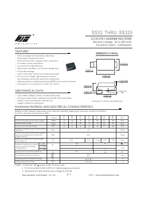 SS320 Datasheet PDF Jinan Jingheng (Group) Co.,Ltd