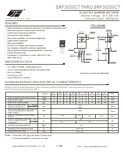 SRF30150CT Datasheet PDF Jinan Jing Heng Electronics Co., Ltd.