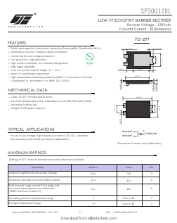 SP30U120L Datasheet PDF Jinan Jing Heng Electronics Co., Ltd.