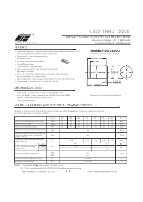 LS26 Datasheet PDF Jinan Jing Heng Electronics Co., Ltd.