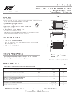 SP15U150L Datasheet PDF Jinan Jing Heng Electronics Co., Ltd.