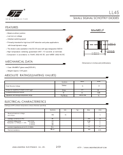 LL45 Datasheet PDF Jinan Jing Heng Electronics Co., Ltd.