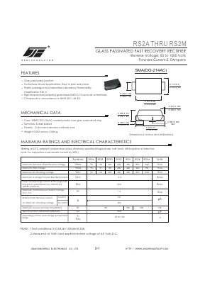 RS2B Datasheet PDF Jinan Jing Heng Electronics Co., Ltd.