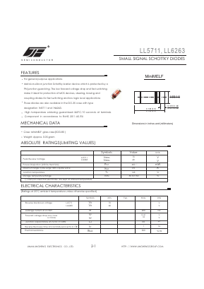 LL6263 Datasheet PDF Jinan Jing Heng Electronics Co., Ltd.