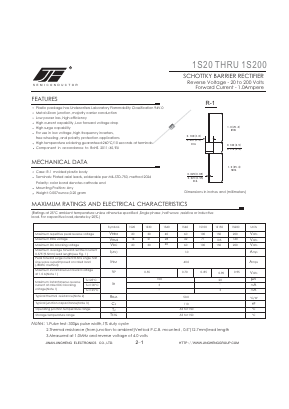 1S30 Datasheet PDF Jinan Jing Heng Electronics Co., Ltd.