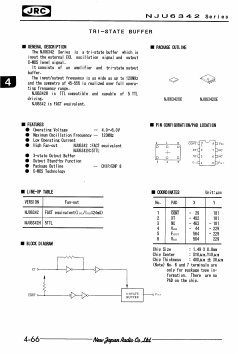 NJU6342XE Datasheet PDF Japan Radio Corporation 