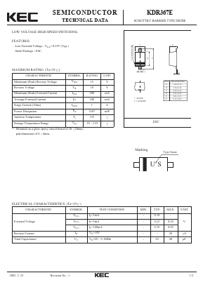 KDR367E Datasheet PDF KEC