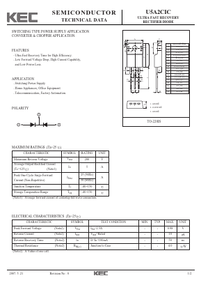 U5A2CIC Datasheet PDF KEC