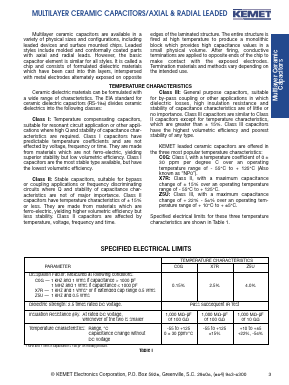 C640C109JCG5TA Datasheet PDF KEMET