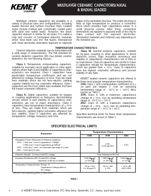 C637C102MFR5T Datasheet PDF KEMET