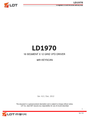 LD1970 Datasheet PDF LDT Co., Ltd
