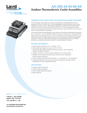AA-200-24-44-00-XX Datasheet PDF Laird Tech Smart Technology