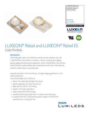 LXML-PE01-0080 Datasheet PDF Lumileds Lighting Company