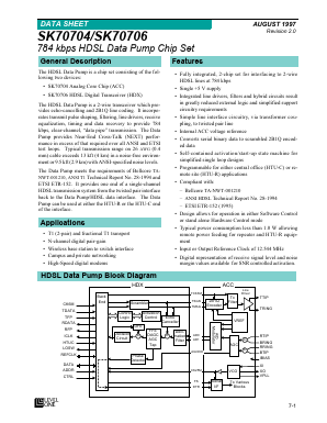 SK70704ACC Datasheet PDF Level One