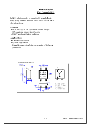 LA211 Datasheet PDF Letex Technology
