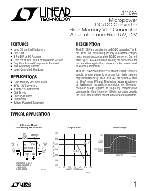 LT1109A-5 Datasheet PDF Linear Technology