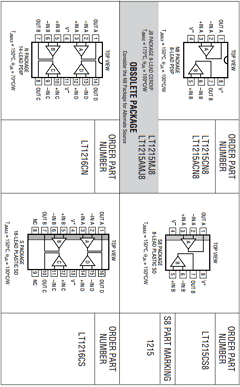 LT1215CS8 Datasheet PDF Linear Technology