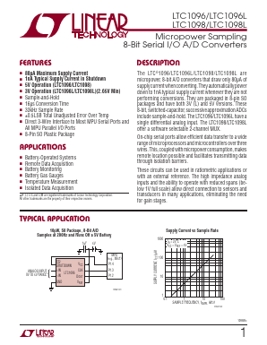 LTC1098CS8-TR Datasheet PDF Linear Technology