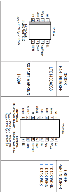 LTC1430ACS8 Datasheet PDF Linear Technology