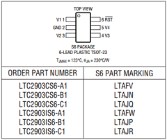 LTC2903-B1 Datasheet PDF Linear Technology