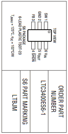 LTC3400ES6-1 Datasheet PDF Linear Technology