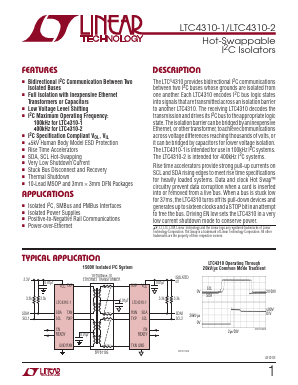 LTC4310CDD-2-PBF Datasheet PDF Linear Technology