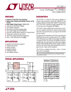 LTC4311CSC6-TRMPBF Datasheet PDF Linear Technology