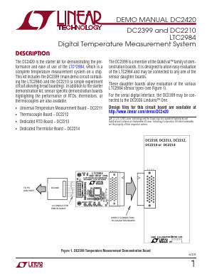 DC2420_ Datasheet PDF Linear Technology