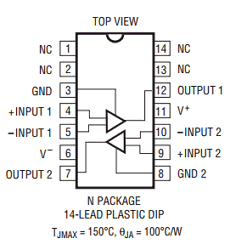 LM119H Datasheet PDF Linear Technology